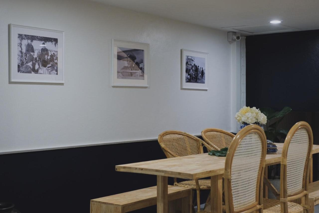 Matou Hostel & Cafe Ban Laem Muang Exterior foto